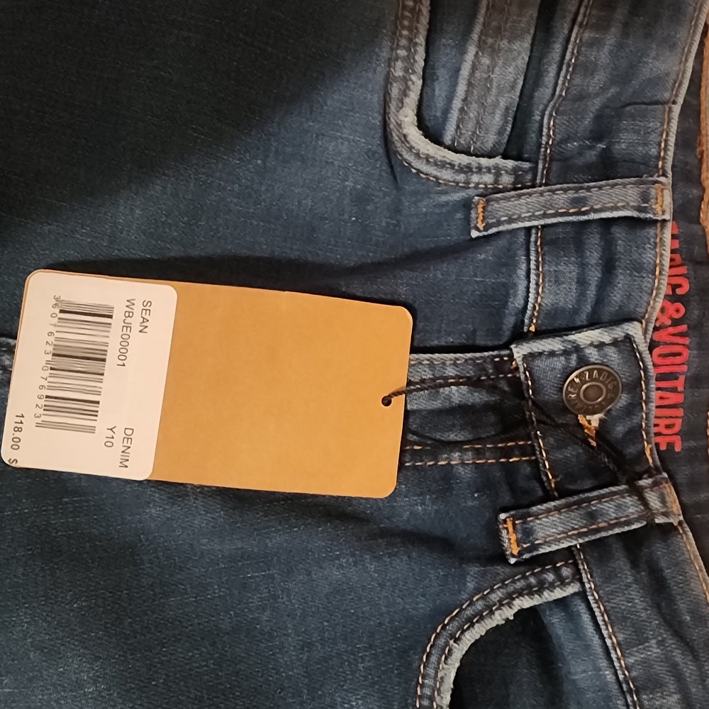 Zadig & Voltaire Blue Denim Jeans